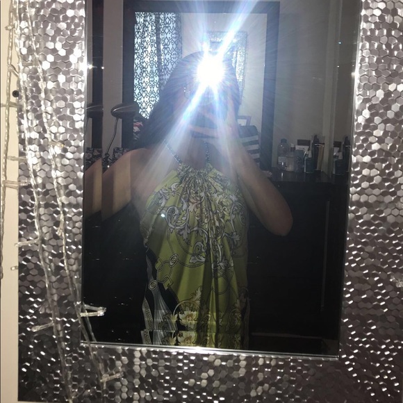 Cache Yellow multi colored blouse - Picture 3 of 6